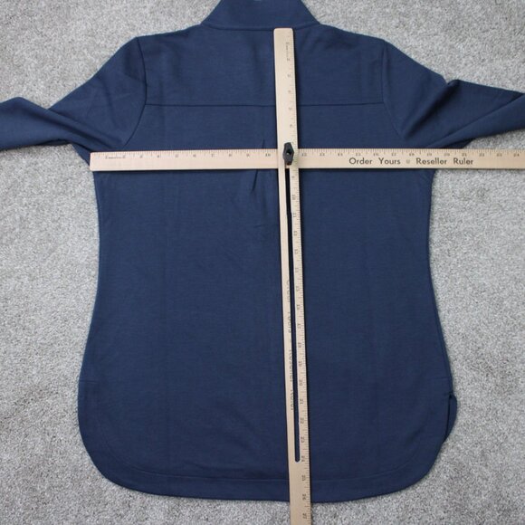 Travis Mathew Sweatshirt NWT Women Small Blue Coveside Full Zip Jacket Bud Light - Picture 13 of 16